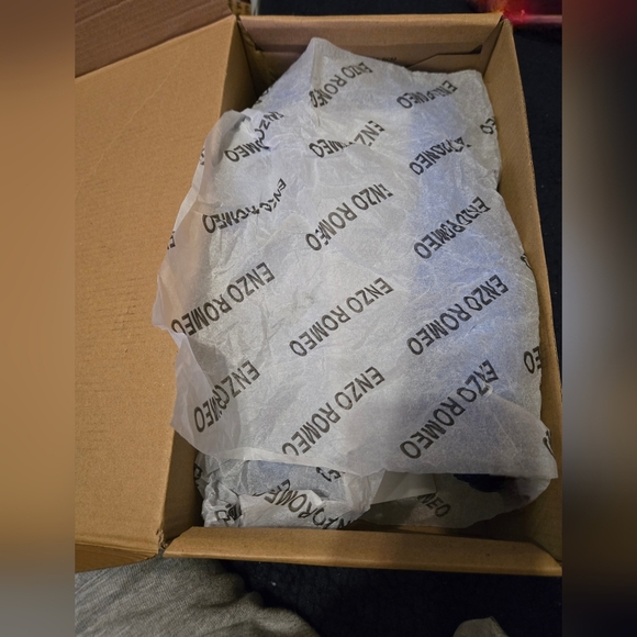 New Enzo Romeo Men's Vintage Spike Dress Loafers - Picture 10 of 12